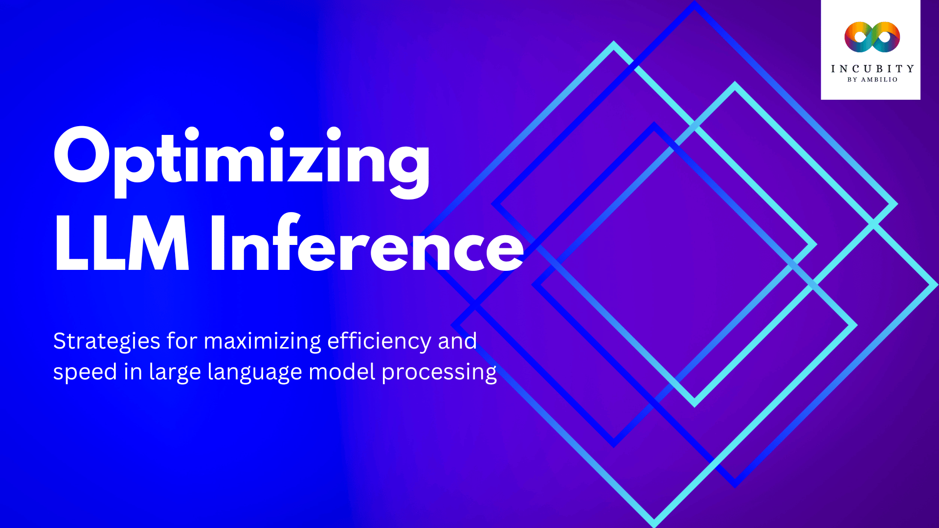 Optimize LLM Inference