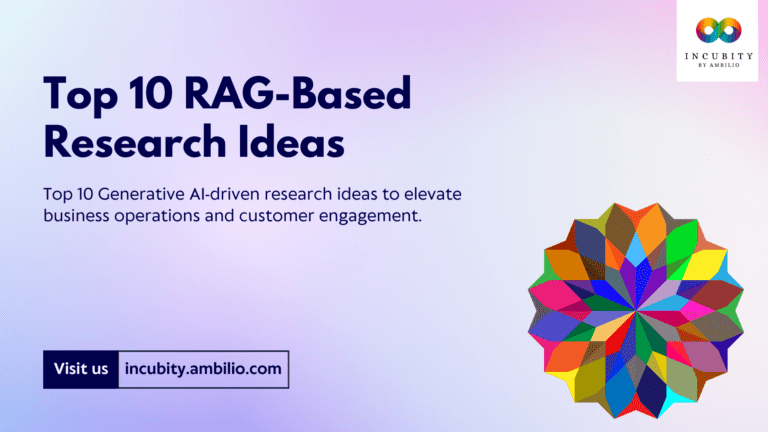 Top 10 RAG-Based Research Ideas in Generative AI